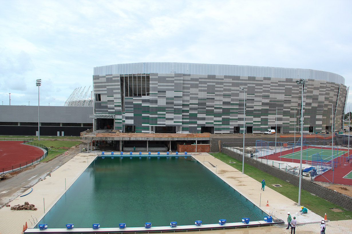 Inaugurado na Arena Olímpica o melhor Centro de Treinamento de