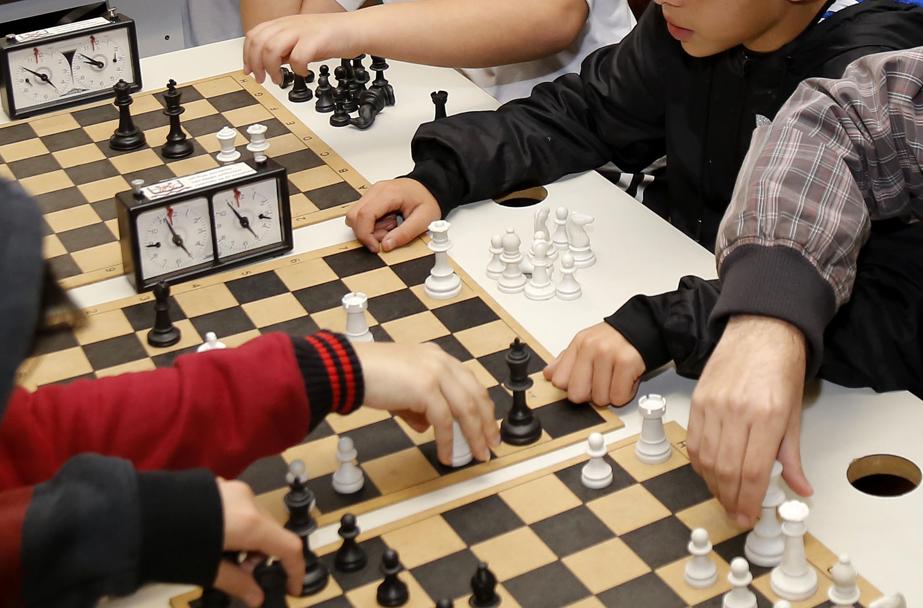 Mente inteligente Aula de xadrez