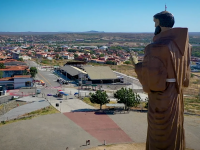 A relíquia de São Francisco de Assis permanece em Canindé até sexta-feira, dia 4 de outubro (Foto: Divulgação)